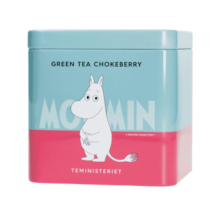 Moomin Green Tea Chokeberry Tin | CoffeeLove