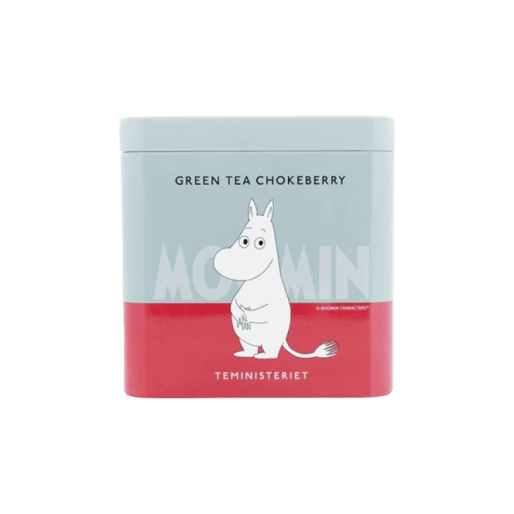 Moomin Green Tea Chokeberry Tin | CoffeeLove