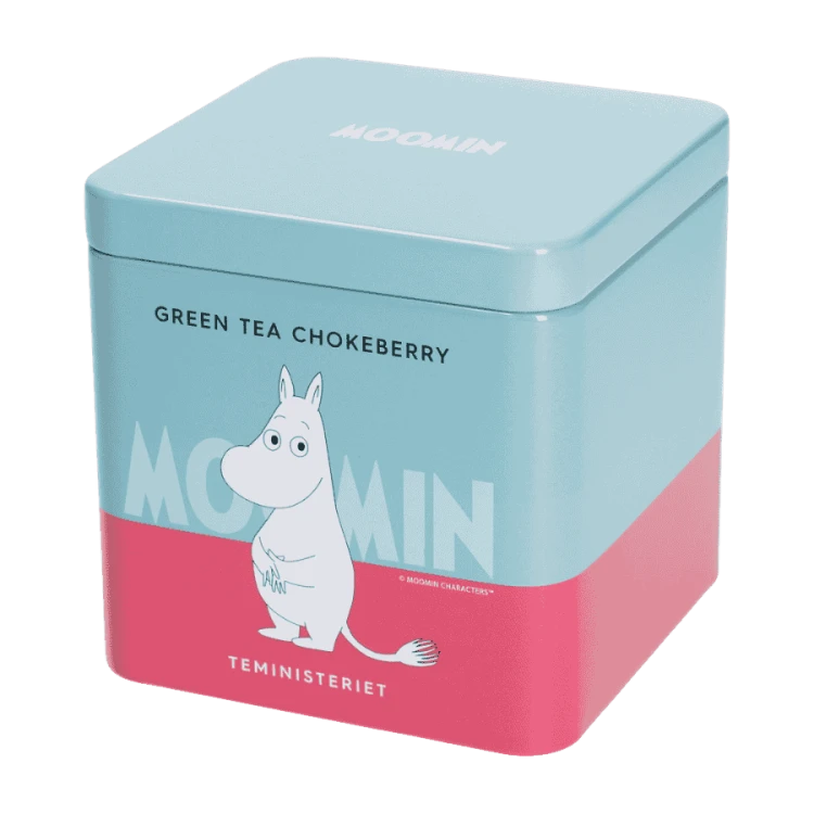 Moomin Green Tea Chokeberry Tin | CoffeeLove