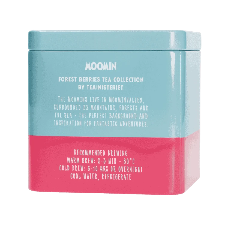 Moomin Green Tea Chokeberry Tin | CoffeeLove