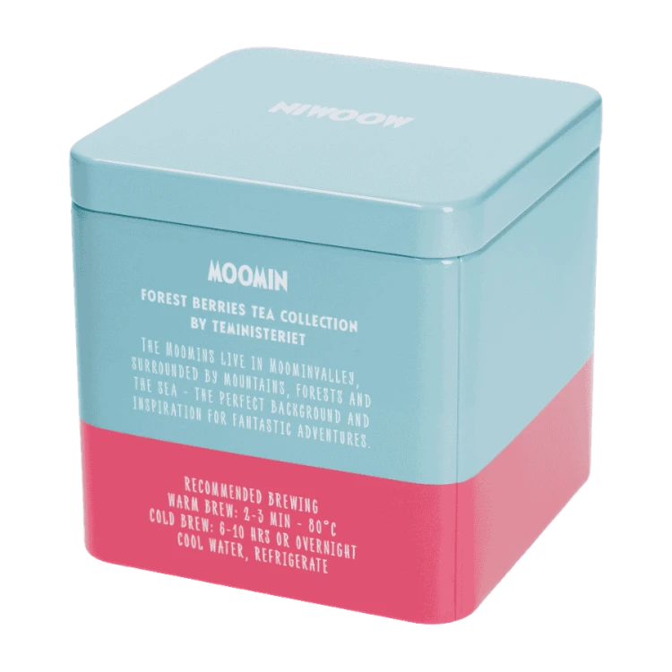 Moomin Green Tea Chokeberry Tin | CoffeeLove