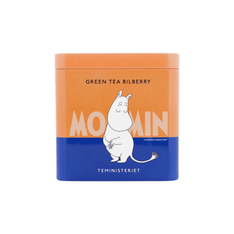 Moomin Green Tea Bilberry Tin | CoffeeLove