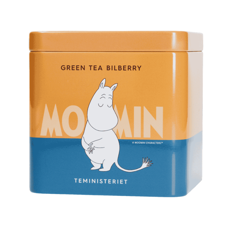 Moomin Green Tea Bilberry Tin | CoffeeLove