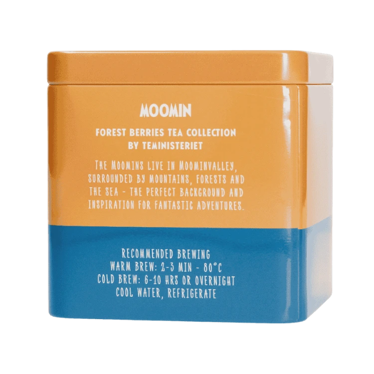 Moomin Green Tea Bilberry Tin | CoffeeLove