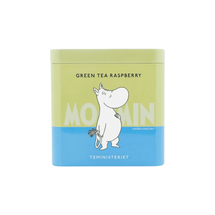 Moomin Green Tea Raspberry Tin | CoffeeLove