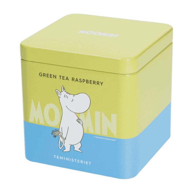 Moomin Green Tea Raspberry Tin | CoffeeLove