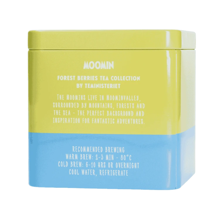 Moomin Green Tea Raspberry Tin | CoffeeLove