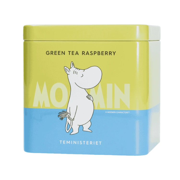 Moomin Green Tea Raspberry Tin | CoffeeLove