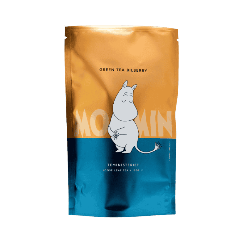 Moomin Green Tea Bilberry Refill 100g | CoffeeLove