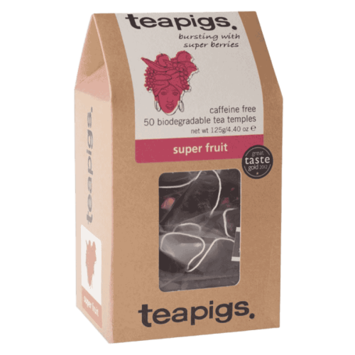 teapigs super fruit 50 piramidek herbata owocowa
