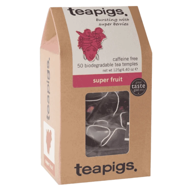 teapigs Super Fruit 50 piramidek | CoffeeLove