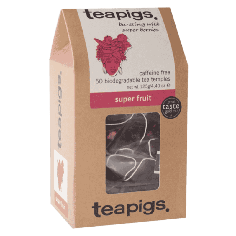 teapigs Super Fruit 50 piramidek | CoffeeLove