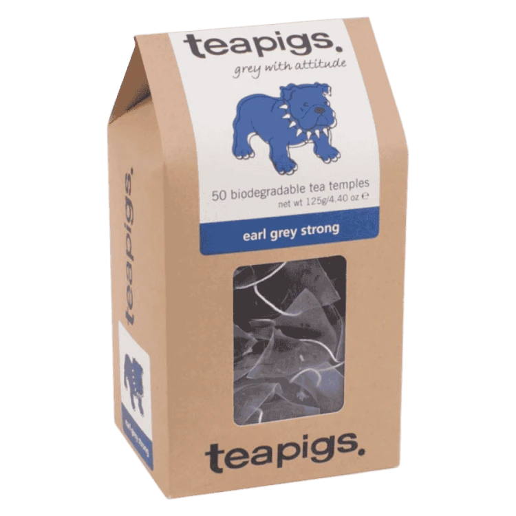 Teapigs earl grey strong herbata 50 piramidek | CoffeeLove