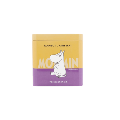 Moomin Rooibos Tea Cranberry Tin herbata rooibos sypana 100g 