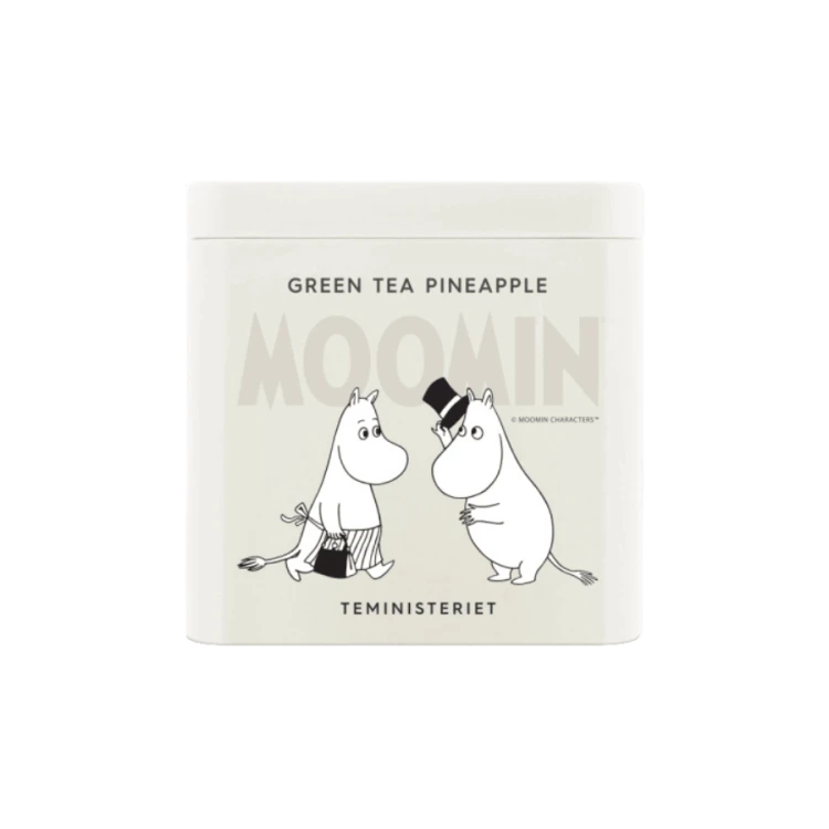Moomin Green Tea Pineapple Tin | CoffeeLove