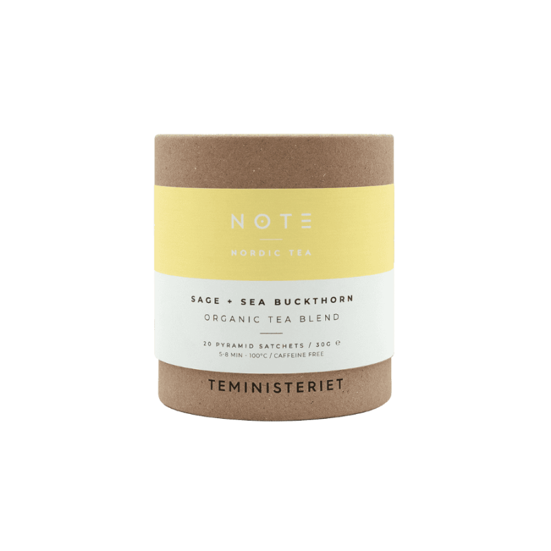 Teministeriet Sage + Sea Buckthorn Organic NOTE | CoffeeLove