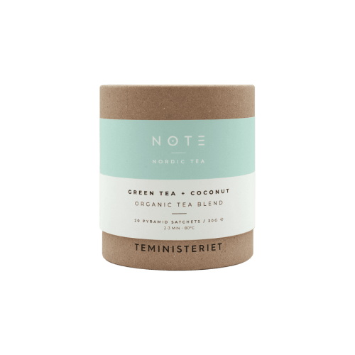 Teministeriet Green Tea + Coconut Organic NOTE herbata 20 piramidek