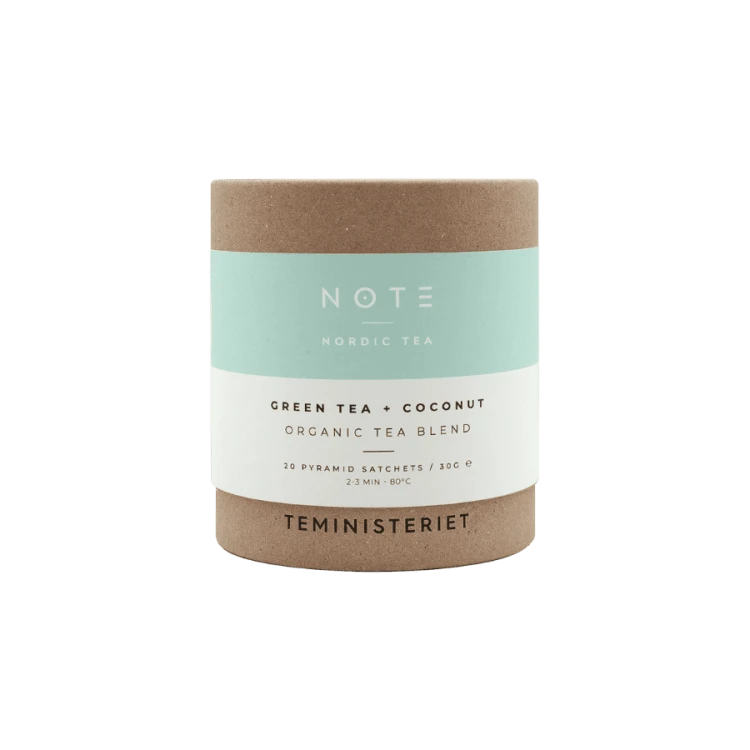 Teministeriet Green Tea + Coconut Organic NOTE | CoffeeLove