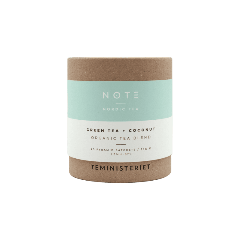 Teministeriet Green Tea + Coconut Organic NOTE | CoffeeLove