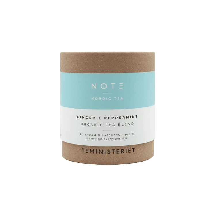 Teministeriet Ginger + Peppermint Organic NOTE | CoffeeLove