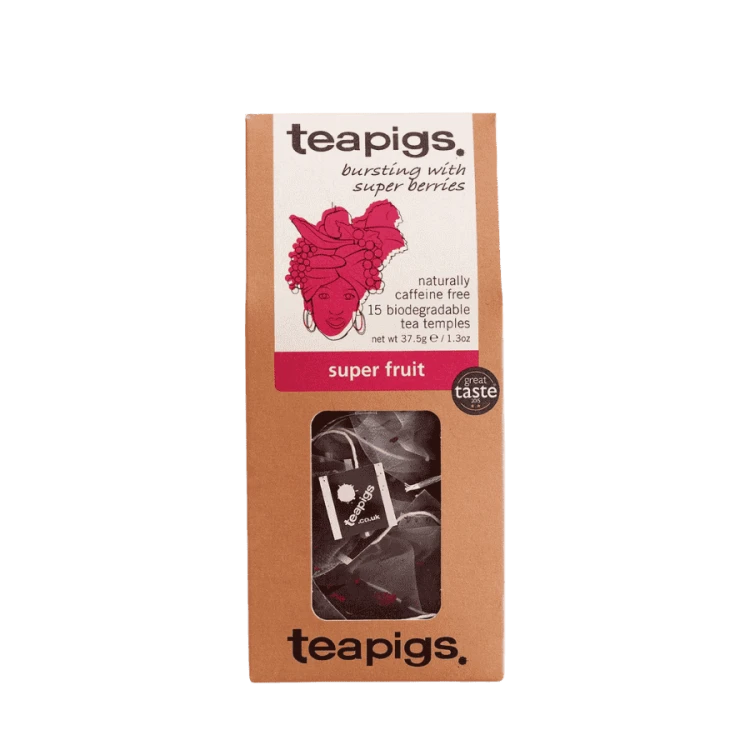 teapigs Super Fruit 15 piramidek | CoffeeLove
