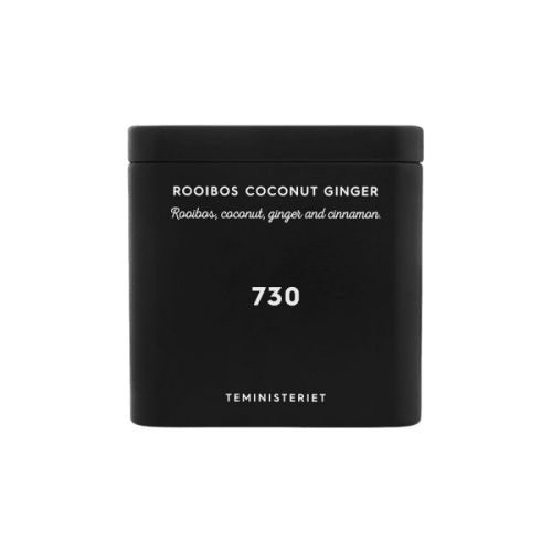 Teministeriet "730" Rooibos Coconut Ginger herbata rooibos sypana 100g w puszce