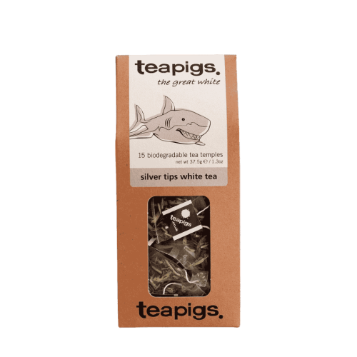 teapigs silver tips white tea herbata 15 piramidek