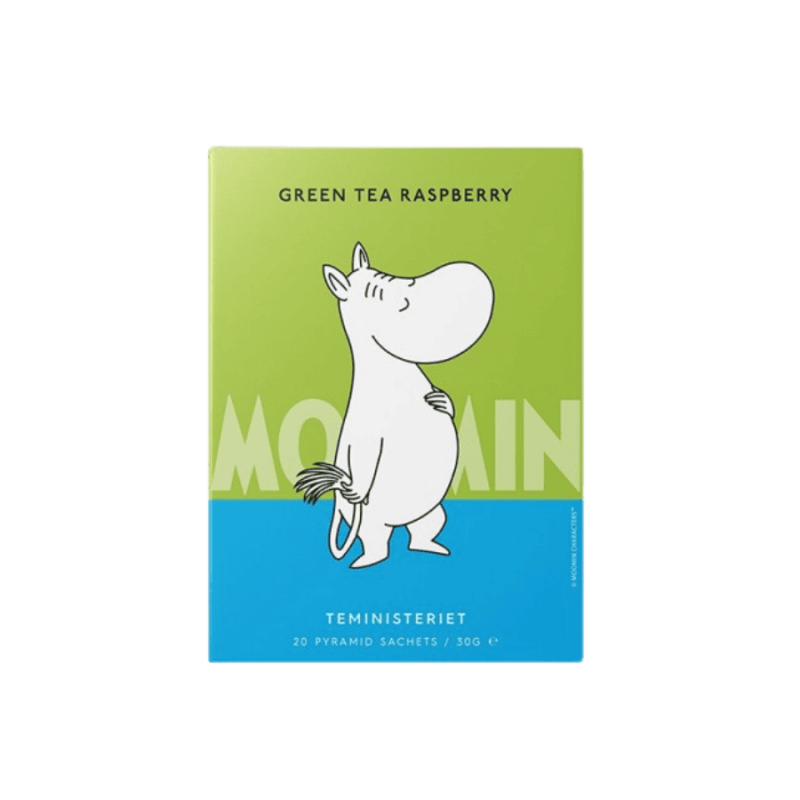 Moomin Green Tea Raspberry piramidki | CoffeeLove
