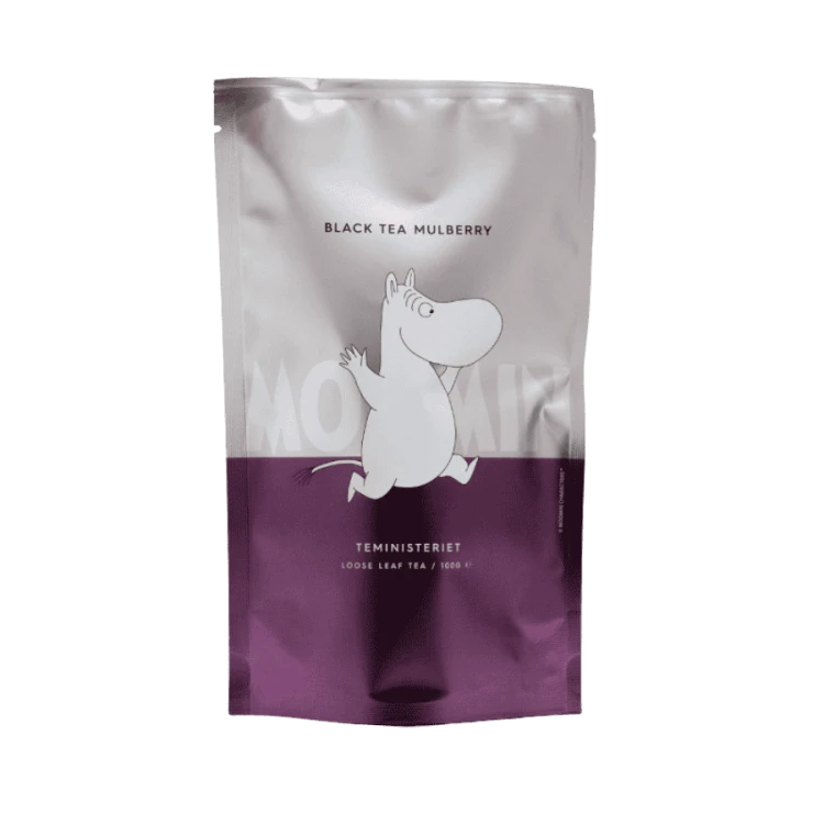 Moomin Black Tea Mulberry Refill 100g | CoffeeLove