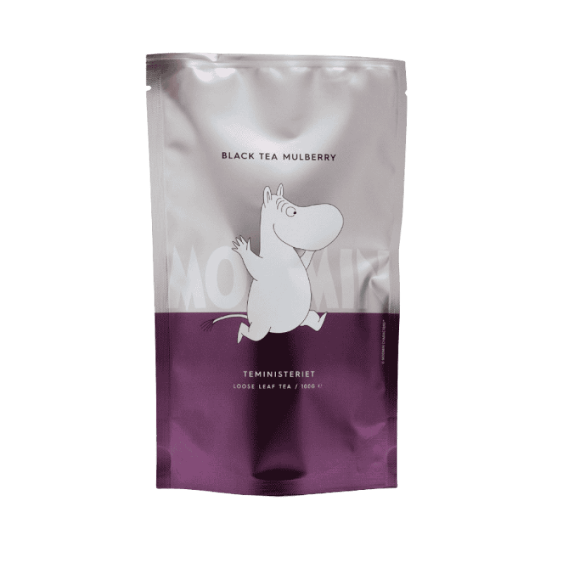 Moomin Black Tea Mulberry Refill 100g | CoffeeLove