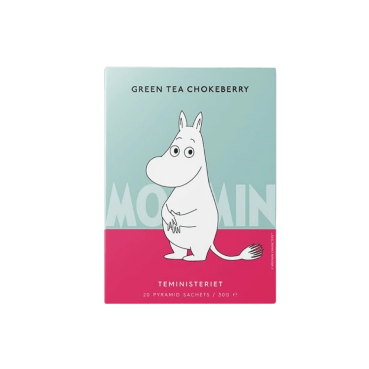 Moomin Green Tea Chokeberry piramidki | CoffeeLove