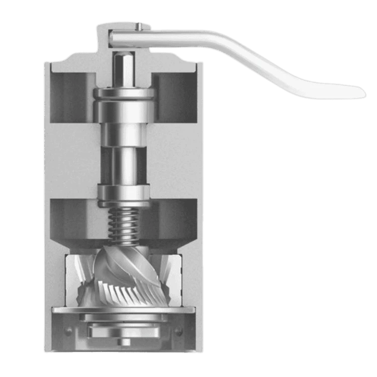 Timemore C3 Manual Grinder Silver ręczny żarnowy młynek do kawy | CoffeeLove
