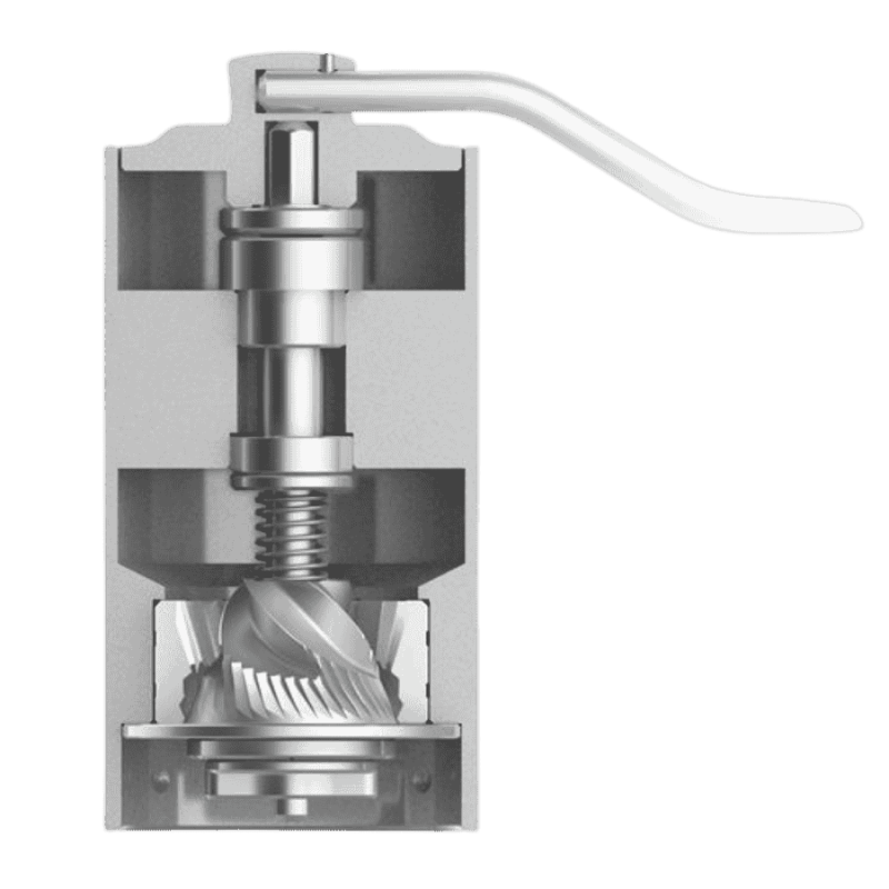 Timemore C3 Manual Grinder Silver ręczny żarnowy młynek do kawy | CoffeeLove