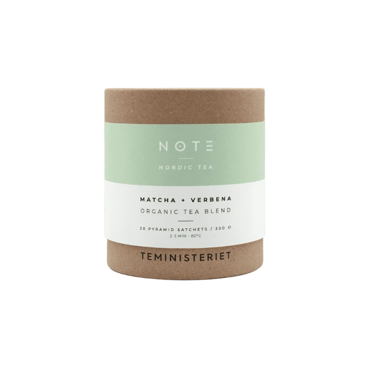 Teministeriet Matcha + Verbena Organic NOTE | CoffeeLove