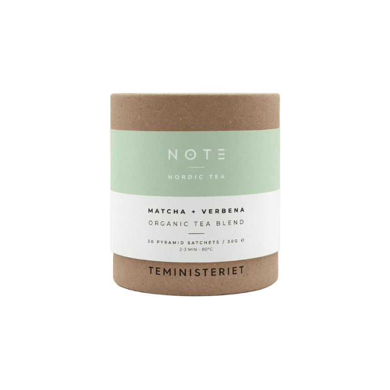 Teministeriet Matcha + Verbena Organic NOTE | CoffeeLove