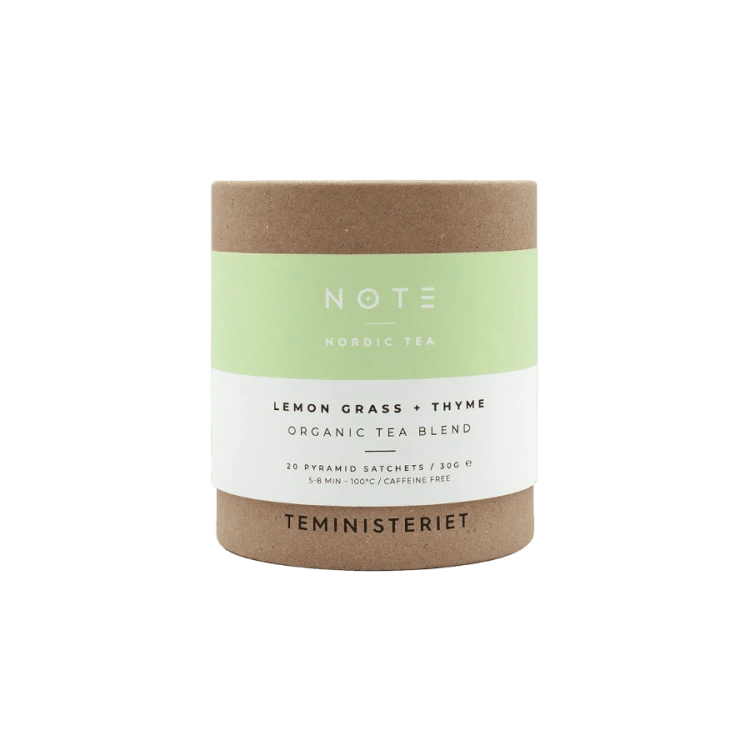 Teministeriet Lemongrass + Thyme Organic NOTE | CoffeeLove