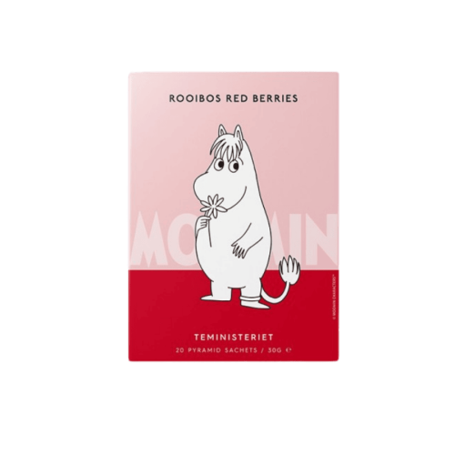 Moomin Rooibos Red Berries herbata rooibos 20 piramidek