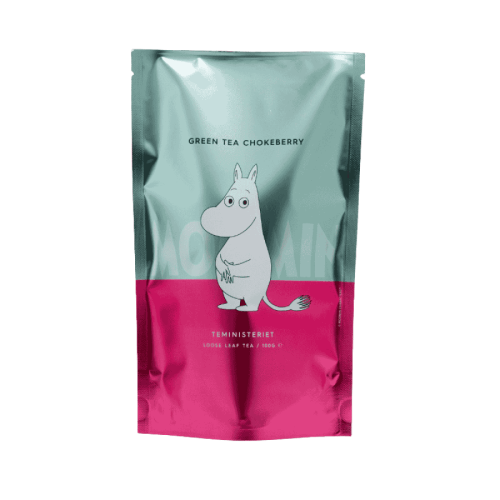 Moomin Green Tea Chokeberry Refill herbata zielona sypana 100g