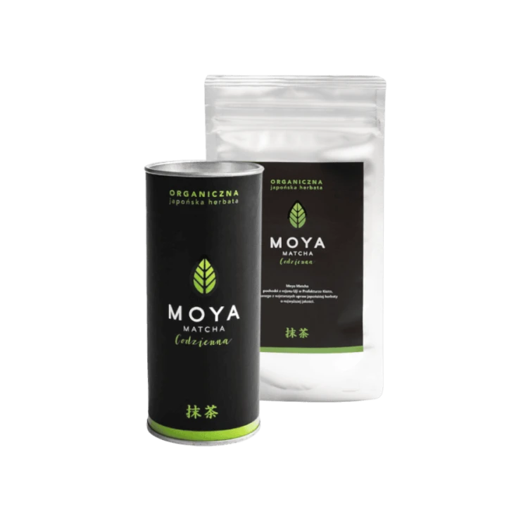 MOYA Matcha Codzienna organiczna japońska herbata w puszce 30g | CoffeeLove