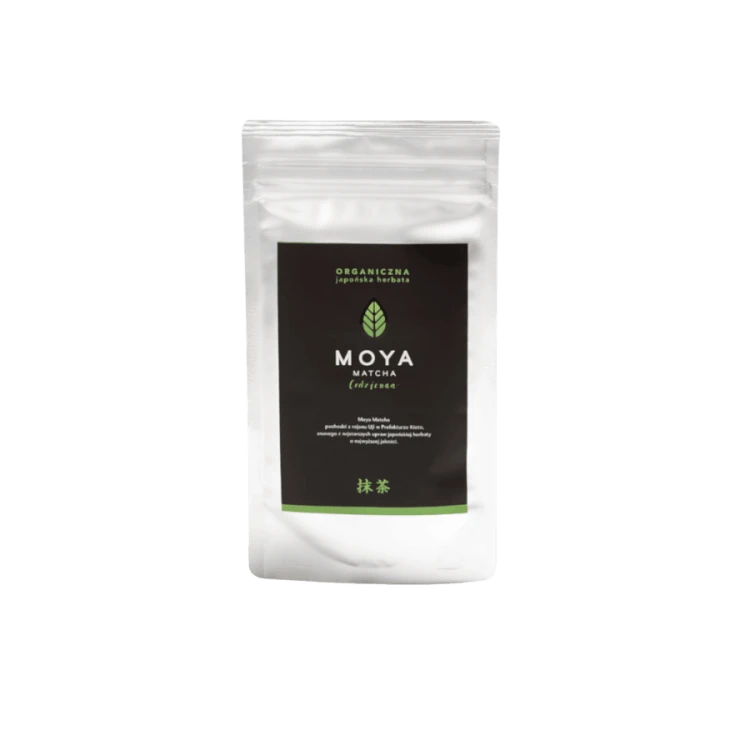MOYA Matcha Tradycyjna organiczna japońska herbata w torebce 50g  | CoffeeLove