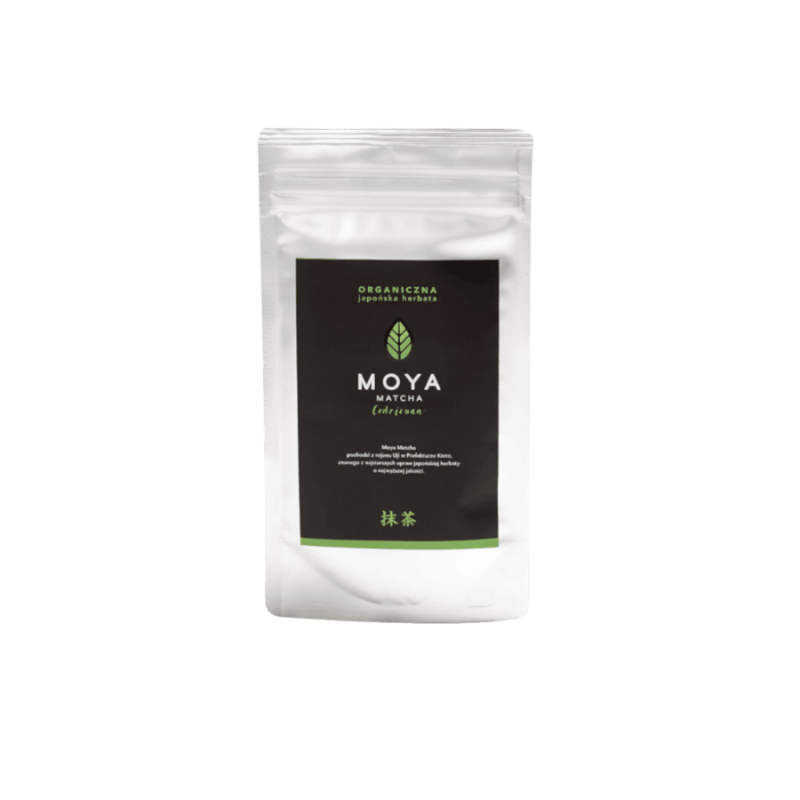MOYA Matcha Tradycyjna organiczna japońska herbata w torebce 50g  | CoffeeLove