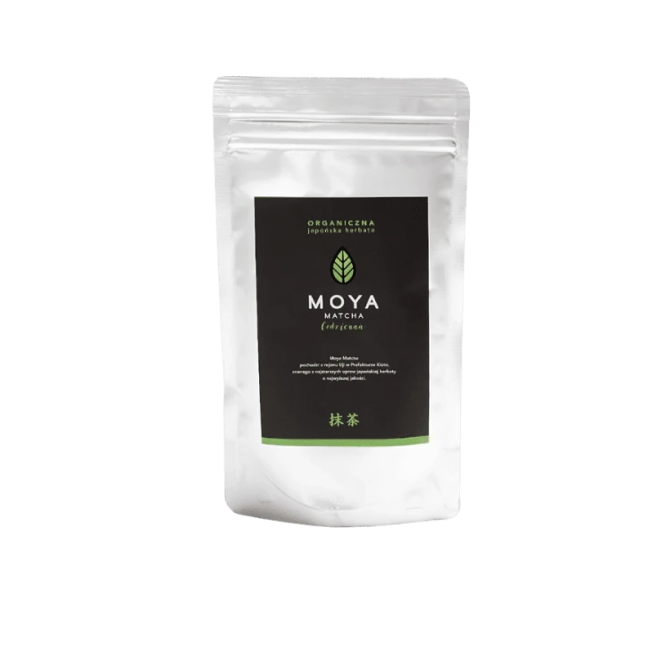 MOYA Matcha Codzienna organiczna japońska herbata w torebce 100g | CoffeeLove