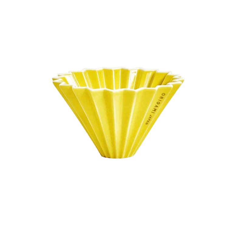 origami dripper S żółty | CoffeeLove