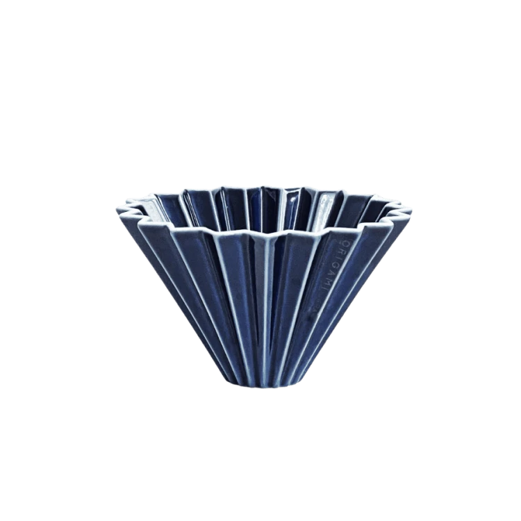 origami dripper m granatowy | CoffeeLove