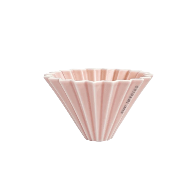 origami dripper m różowy mat | CoffeeLove