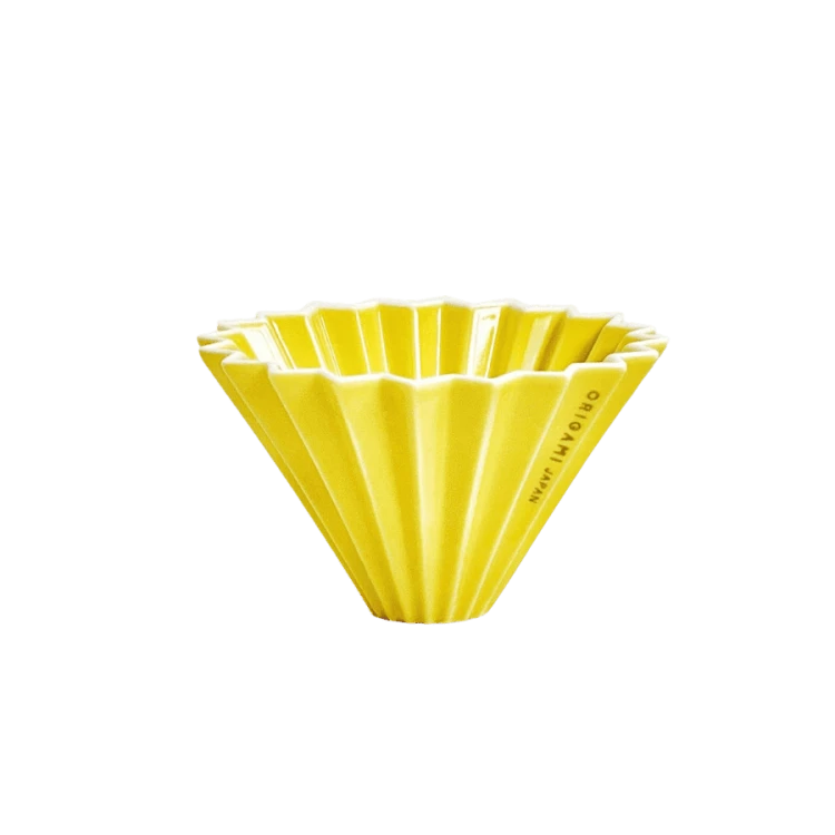 origami dripper m żółty | CoffeeLove