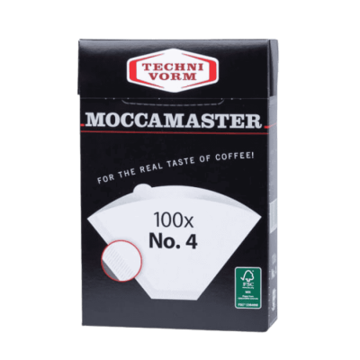 Moccamaster Filtry papierowe Nr 4 100 sztuk