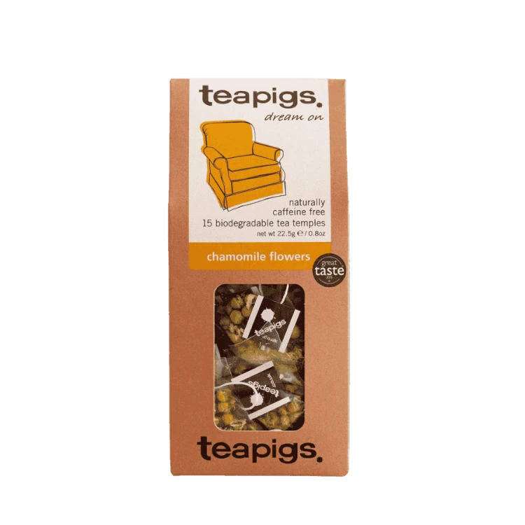 teapigs chamomile flowers 15 piramidek | CoffeeLove