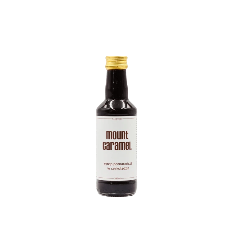 Mount Caramel 200ml syrop pomarańcza w czekoladzie | CoffeeLove