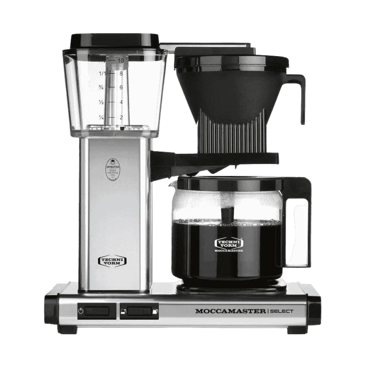 Moccamaster KBG 741 Select Polished Silver | CoffeeLove